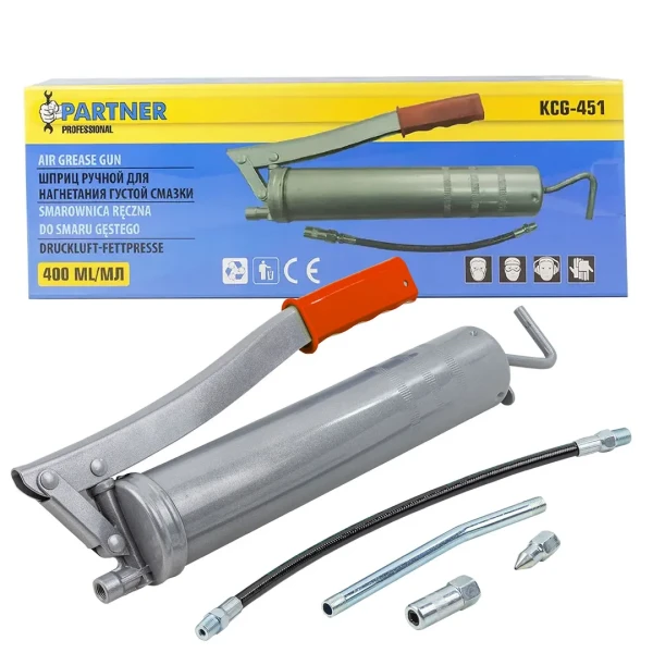 Шприц ручной для нагнетания густой смазки 400мл