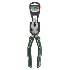 Плоскогубцы комбинированные 200мм, на пластиковом держателе