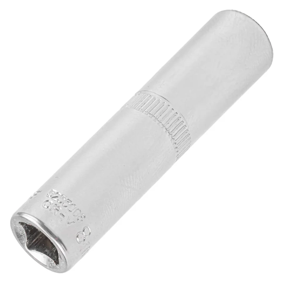 Головка глубокая 8мм (6гр.), 1/4''