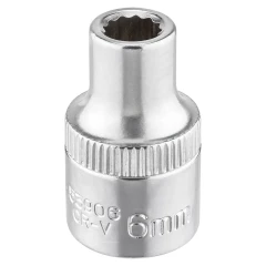 Головка 6мм (12гр.), 3/8''