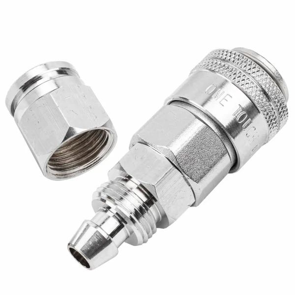 Быстроразъем под шланг 10х12 мм (железо, тип USA)