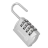 Замок навесной с кодовым паролем 40х28х12мм(дужка 3.5мм, пространство для замка 21х12мм, код 4 цифры) в блистере