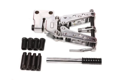 Дырокол механический(11, 13, 17, 19, 21мм- мягкая сталь), в кейсе