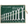 Набор ключей рожковых 10пр. (8х10, 9х11, 12х13, 14х15, 16х17, 18х19, 21х23, 22Х24 27х30, 32Х36мм) на полотне