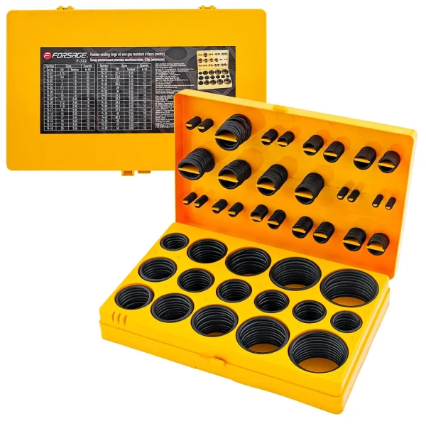 Кольца уплотнительные резиновые маслобензостойкие, 419пр. (метрические)