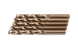 Сверло по металлу 12.5мм HSS+Co(5шт), в пластиковом футляре
