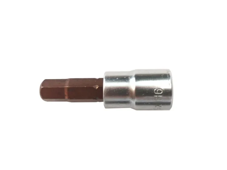 Головка бита 6-гранная H6мм, 1/4''