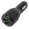 Автомобильное зарядное устройство FY-205 (12V-24V, USB 2:5V-Max 3.1A, QC3.0: 5V/3A,9V/2A,12V/1.5A)
