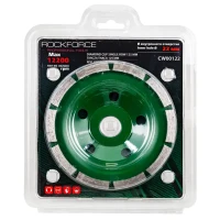 Круг зачистной алмазный 125мм (посадочный диаметр 22мм, 12200 об/мин),в блистере