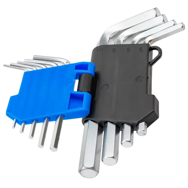 Набор ключей 6-гранных Г-образных 10пр.(1.5, 2, 2.5, 3-6, 8, 10мм)в пластиковом держателе