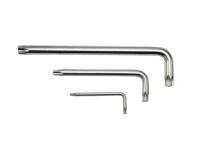 Ключ Г-образный TORX длинный T10H с отверстием