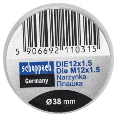 Плашка M12x1,5/Ф38