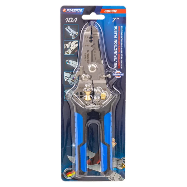 Плоскогубцы многофункциональные 10в1 7''