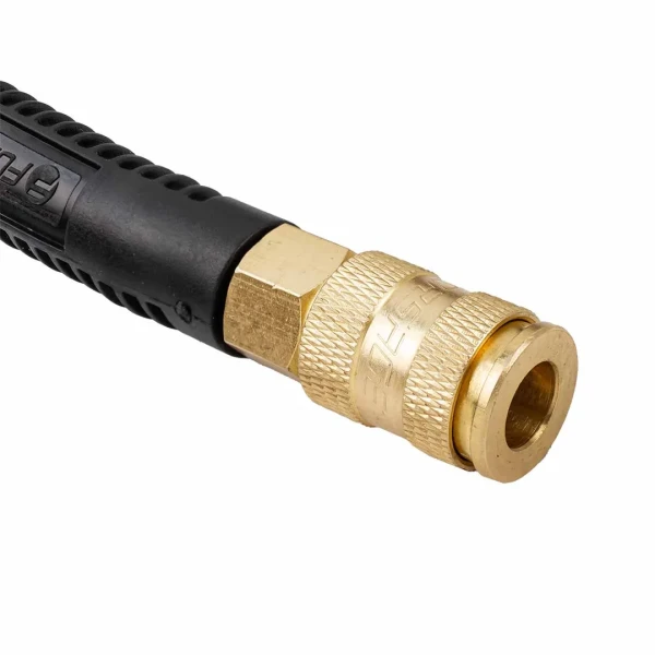 Шланг резиновый воздушный армированный с фитингами 10мм х 15мм х 5м (20-60бар, раб. t от -30 до +70°С)