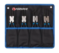 Набор съемников стопорных колец, 4пр(L-230мм), на полотне