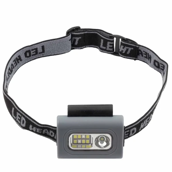 Фонарь ручной аккумуляторный с налобной лентой и магнитным держателем (6 реж. работы, аккум. 500мАч, световой поток 1200 Лм, время работы 1-3ч, время