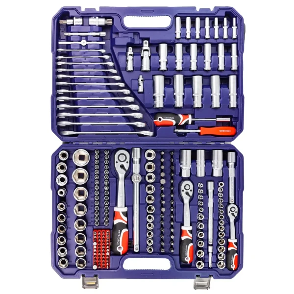 Набор инструментов 216пр. 1/4''3/8''1/2''(6гр, 12гр)