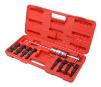 Набор съемников внутренних подшипников с обратным молотком (8-10, 10-12, 12-14, 15-17, 17-20, 20-24, 25-29, 30-32мм), в кейсе