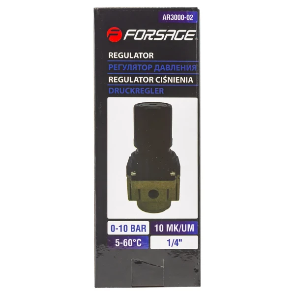 Регулятор давления воздуха ''Profi''1/4''(0-10bar,раб. температура 5°-60°)