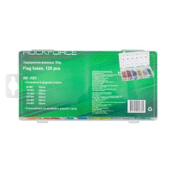 Предохранители флажковые, 120пр. (5А, 10А, 15А, 20А, 25А, 30А)