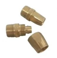 Соединитель резьбовой 1/2''с зажимом для шланга 8*12мм