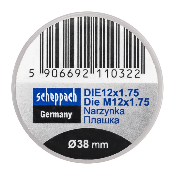 Плашка M12x1,75/Ф38