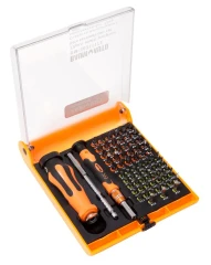Набор отверток многоцелевых с удлинителем и набором бит для точных работ, 72пр.(T,TH,H,SL,PH,PZ,спец. биты),в футляре