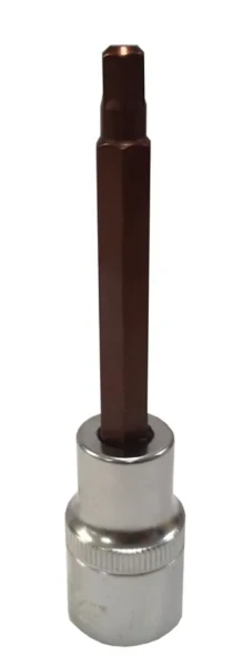 Головка-бита 6-гранная 5мм Premium 1/2''(L-100мм)