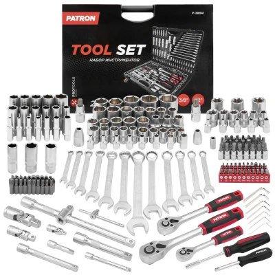 Набор инструментов 216пр. 1/4''3/8''1/2''(6гр, 12гр)