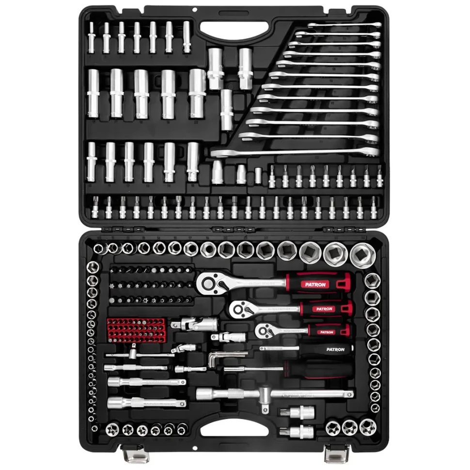 Набор инструментов 216пр. 1/4''3/8''1/2''(6гр, 12гр)