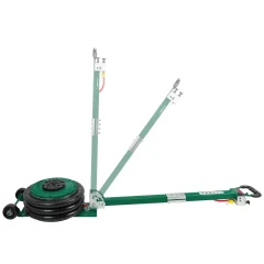 Домкрат подкатной пневматический 6т (h min-150мм,h max-400мм,Ø-300мм)