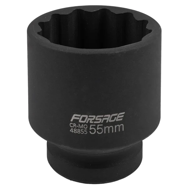 Головка ударная 55мм (12гр.), 1''