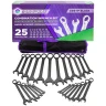 Набор ключей комбинированных 25пр.