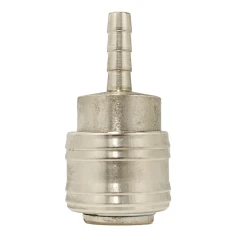 Быстроразъем пневматический с клапаном, ''елочка''6мм