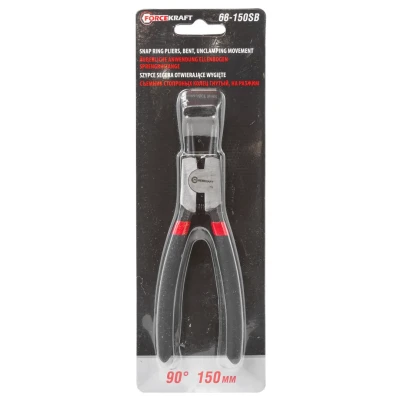 Съемник стопорных колец изогнутый на разжим (90°,L-150мм ), в блистере