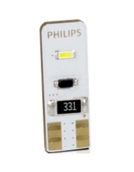 Автолампа WBT10 (0.5W) W2.1*9.5d LED 6000K (блистер, 2шт) 12V NARVA