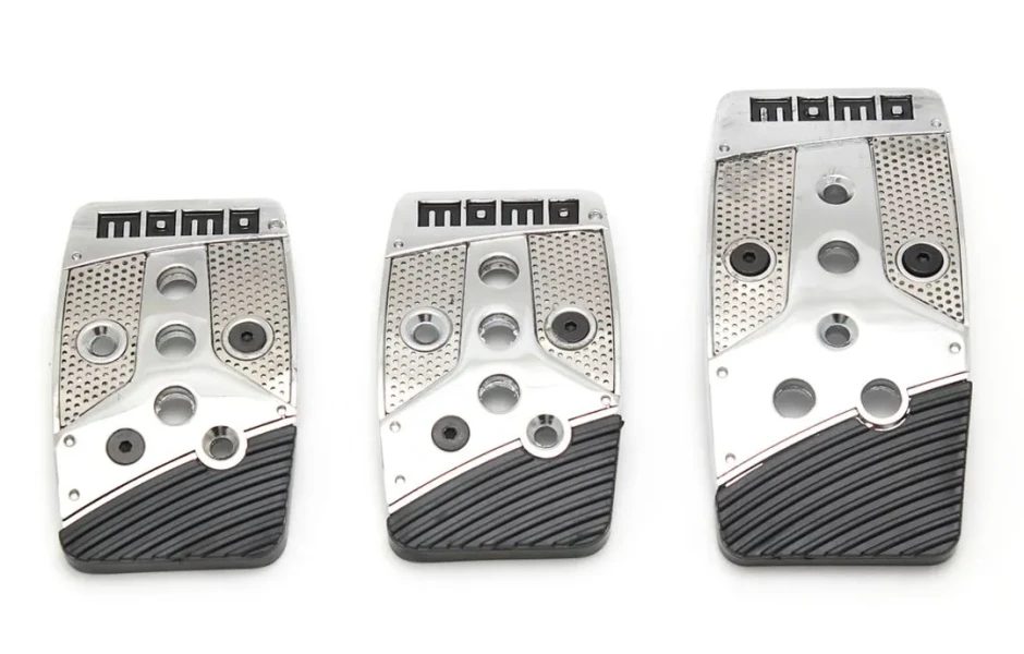 Накладки на педали AX-1050 (chrome/black)