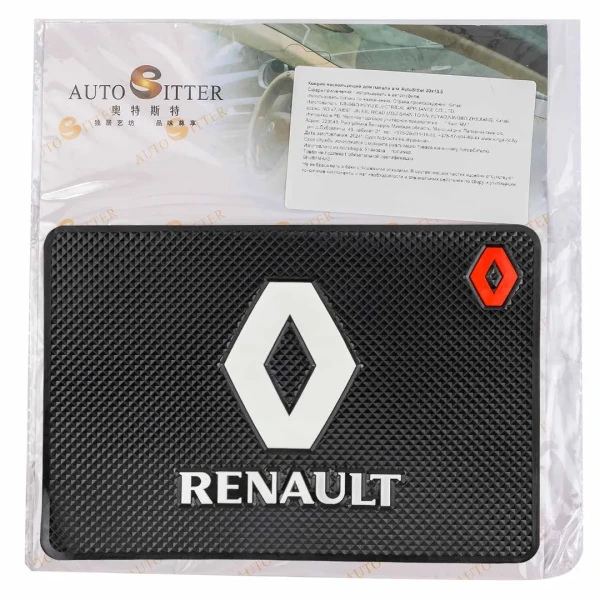 Коврик нескользящий д/панели Medium RENAULT (20*13,5см)