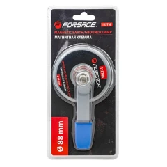 Магнитная клемма ''масса''(диам.88мм), в блистере