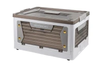 Ящик пластмассовый складной на колесиках для хранения (размер S-41х29.5х23см)