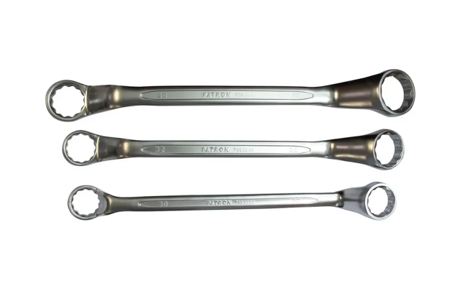 Ключ накидной отогнутый на 75грд. 14х17 мм