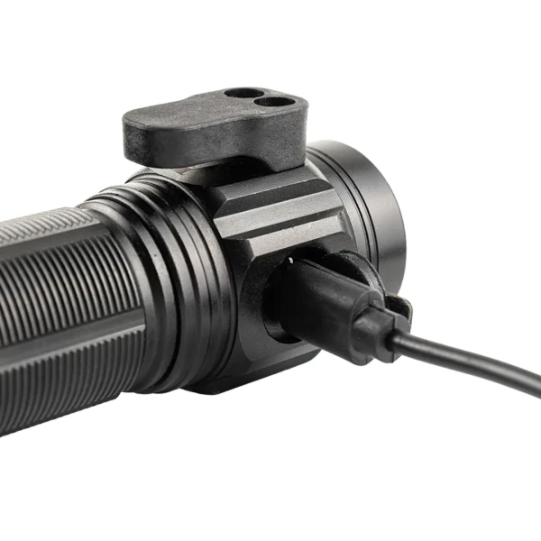 Фонарь ручной аккумуляторный с магнитом и мини-резаком (6 режимов работы, аккум. 500мАч, световой поток 1200 Лм, время работы 1-3ч, время зар. 2ч)