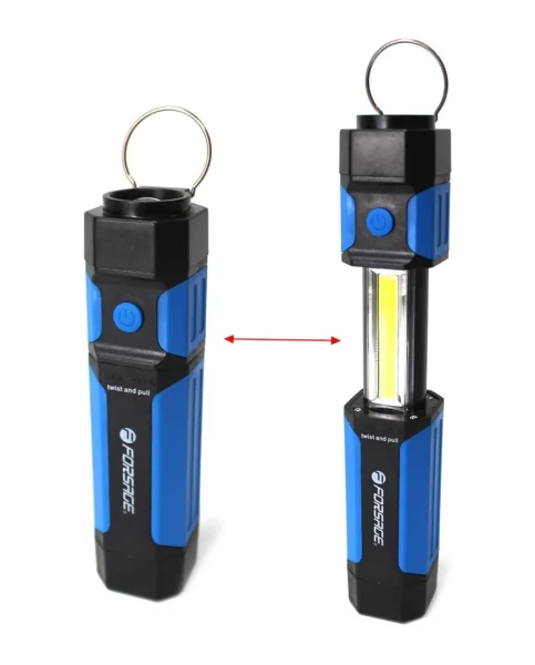 Фонарь светодиодный раздвижной(150Lm,1.5V, 4хААА, 3W COB LED,магнит)