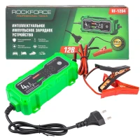 Устройство зарядное импульсное для АКБ с цифровым дисплеем (12В,автостоп,функция восст.-я,защита от превыш.напряж. и короткого замыкания)