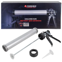 Пистолет для силикона алюминиевый 600мл