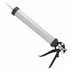 Пистолет для силикона алюминиевый 600мл