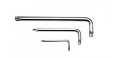 Ключ Г-образный TORX длинный T25H с отверстием