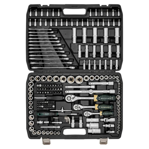 Набор инструментов 216пр. 1/4'', 3/8'', 1/2''(6гр.)
