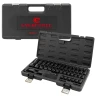Набор головок ударных+вороток 35 пр. (короткие 38мм: 8-23, 24, 27, 30, 32мм, глубокие 78мм: 8,10,11, 13-19, 21, 22, 24, 27мм) в пласт.кейсе