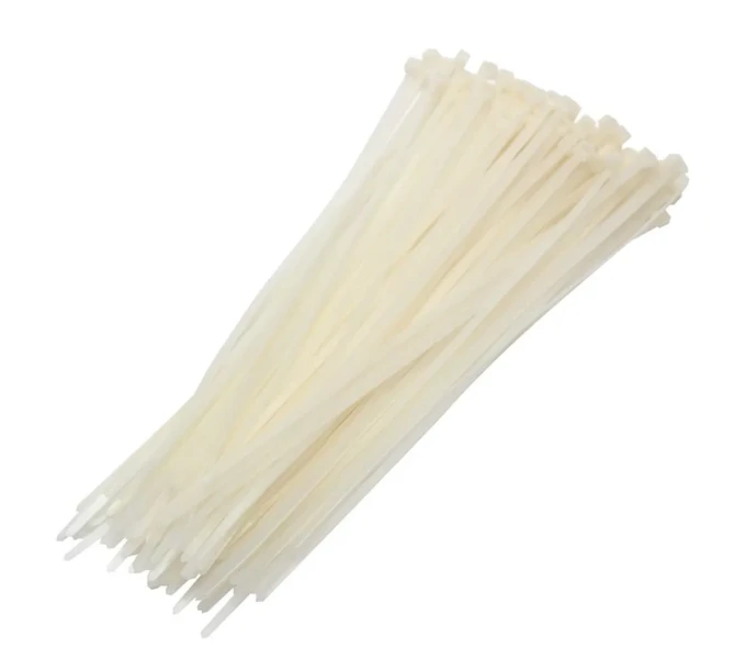 Хомут пластмас WHITE 6х400 (100шт)